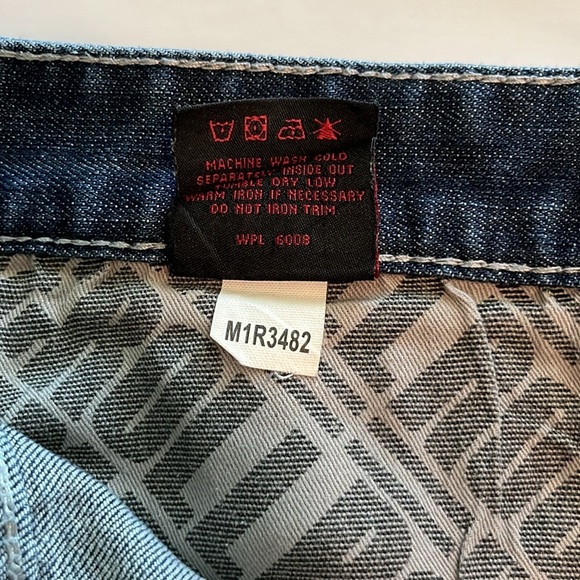 Rock & Roll Denim Revolver Straight Slim Size 36 x 30 - Picture 11 of 16